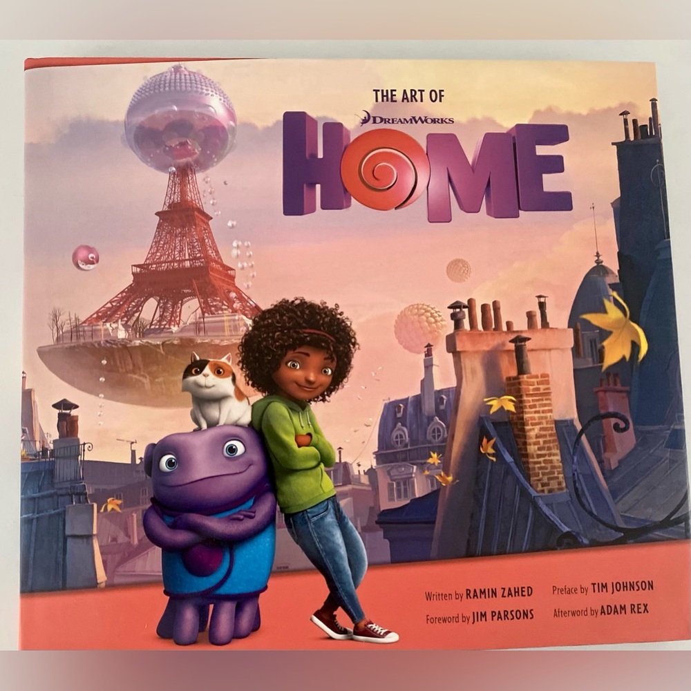 The art of making Home movie by dream works book